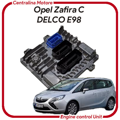 Centralina motore Opel Zafira C DELCO E98